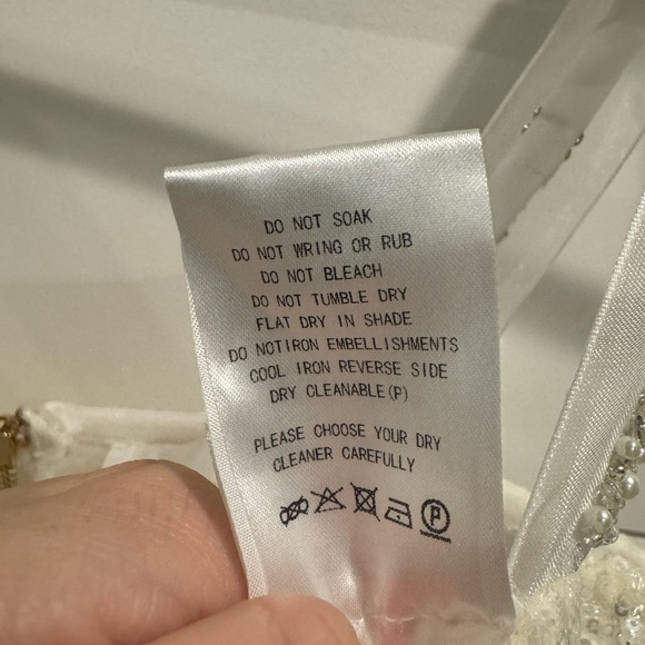 NWT Bronx and Banco white Mademoiselle Bridal midi dress - Picture 12 of 16